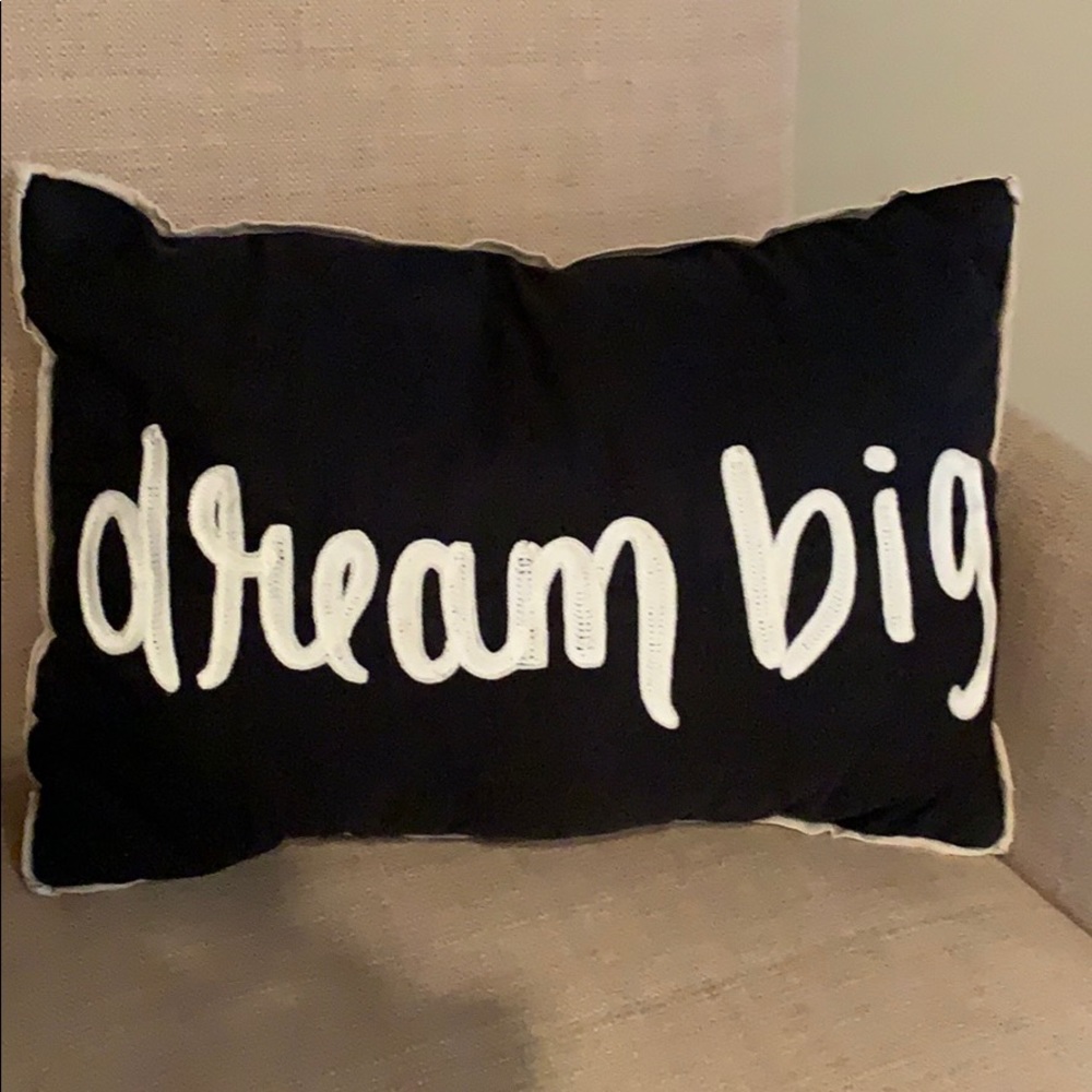 Dream Big Throw Pillow
